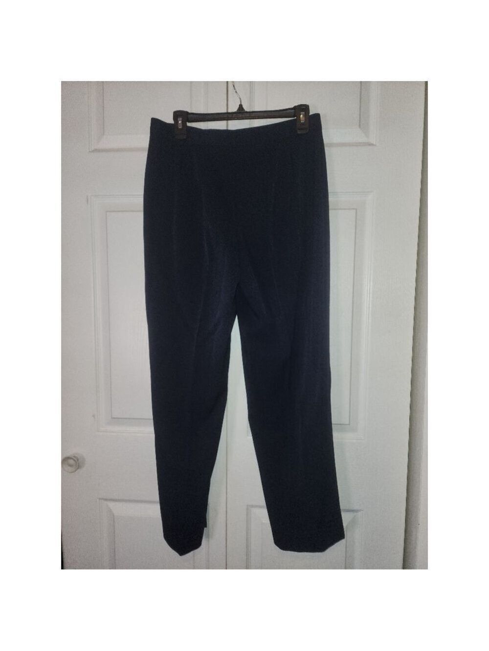 Women rafaella Petite Pants Size 10P Blue - Picture 4 of 5